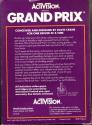 Grand Prix Atari cartridge scan