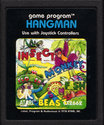 Hangman Atari cartridge scan