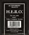 H.E.R.O. Atari cartridge scan