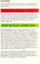 Home Run Atari instructions