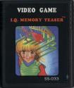 I.Q. Memory Teaser Atari cartridge scan