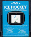 Ice Hockey Atari cartridge scan