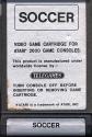 International Soccer Atari cartridge scan