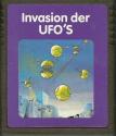 Invasion der UFO'S Atari cartridge scan