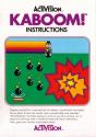 Kaboom! Atari instructions