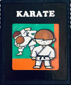Karate Atari cartridge scan