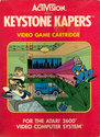 Keystone Kapers Atari cartridge scan