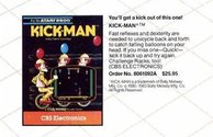 Kick-Man Atari cartridge scan