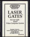 Laser Gates Atari cartridge scan