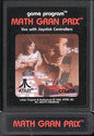 Math Gran Prix Atari cartridge scan