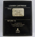 Mega Mania Atari cartridge scan