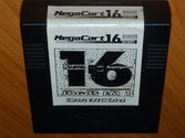 MegaCart 16 Jogos em 1 - Keystone Kapers / Megamania / Atlantis / Demon Attack / Missile Command / Frostbite / Berzerk / River Raid / Pac-Man / Seaquest / Pitfall / Space Invaders / Donkey Kong / Enduro / Frogger / Video Pinball Atari cartridge scan