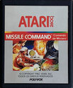 Missile Command (Comando de Mísseis) Atari cartridge scan