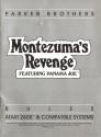 Montezuma's Revenge Atari instructions