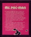 Ms. Pac-Man Atari cartridge scan