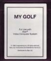 My Golf Atari cartridge scan