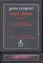 Night Driver Atari cartridge scan
