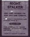 Night Stalker Atari cartridge scan
