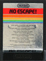 No Escape! Atari cartridge scan