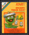 Oscar's Trash Race Atari cartridge scan