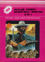 2 in 1 - Outlaw / Cowboy Atari cartridge scan