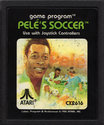 Pelé's Soccer Atari cartridge scan