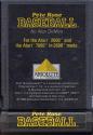 Pete Rose Baseball Atari cartridge scan
