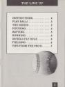 Pete Rose Baseball Atari instructions
