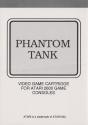 Phantom Tank - Phantom-Panzer Atari instructions