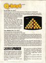 Q*bert Atari cartridge scan