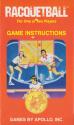 Racquetball Atari instructions