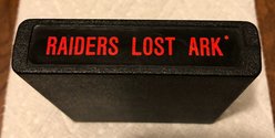 Raiders of the Lost Ark Atari cartridge scan