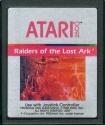 Raiders of the Lost Ark Atari cartridge scan