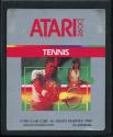 RealSports Tennis Atari cartridge scan