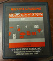 Red Sea Crossing Atari cartridge scan