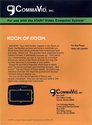 Room of Doom Atari cartridge scan