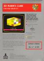 Rubik's Cube 3-D Atari cartridge scan