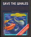 Save the Whales Atari cartridge scan