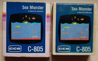 Sea Monster - O Monstro Marinho Atari cartridge scan