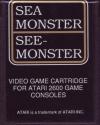 Sea Monster - See-Monster Atari cartridge scan