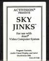 Sky Jinks Atari cartridge scan