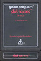 Slot Racers Atari cartridge scan