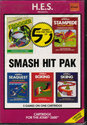 Smash Hit Pak - Frogger / Stampede / Seaquest / Boxing / Skiing Atari cartridge scan