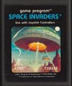 Space Invaders Atari cartridge scan