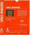 Space Invaders Atari cartridge scan