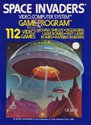 Space Invaders Atari cartridge scan