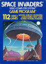 Space Invaders Atari cartridge scan