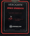 Space Invaders Atari cartridge scan