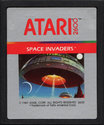 Space Invaders Atari cartridge scan