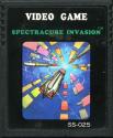 Spectracube Invasion Atari cartridge scan